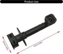 2stuks - elleboog uitlaatbuis - Geschikt voor hogedrukreinigers - Geschikt voor Karcher K2, K3 - Praktische elleboog uitlaatbuisfittingen - Artikelnummer 4.064-047.0 - Geschikt voor Karcher autowasstraten - Zwart, zilver — thumbnail 4
