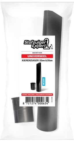 Kierenzuiger Universeel 32mm en 35mm Stofzuigers - Kierenzuigmond o.a. geschikt voor Miele, Numatic Henry, Philips, AEG, Karcher, Bosch, Siemens etc. met een zuigbuis en/of handgreep diameter van 32mm en 35mm - Stofzuiger Hulpstuk — thumbnail 2
