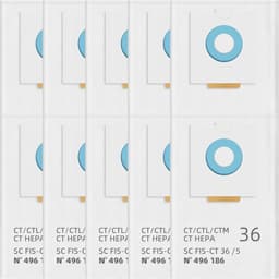 Pack of 10 SC FIS-CT 36/5 Dust Bags, Replacement Parts, SELFCLEAN Filter Bag for Festool CT 36/CTM 36 E/CTL 36 E - ShopVlot — thumbnail 2