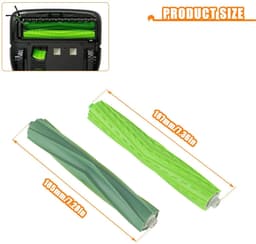 Omgoods - Set van 4 Vervangende Rubber Borstels voor Stofzuiger — thumbnail 5