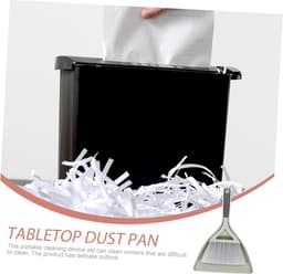 Stoffer en blik set - Bezem en blik - Snel opruimen - Ergonomisch handvat - 31x21x4CM - Groen — thumbnail 3