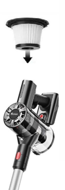 Replacements® filter geschikt voor Zedar S600 Steelstofzuiger 5 stuks — thumbnail 2