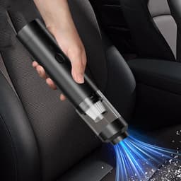 Draagbare Auto Stofzuiger - Hand Vacuüm - Snel Reinigen - 19 KPa Zuigkracht - 29.8 cm Lengte - Zwart — thumbnail 4