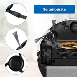 PromoHome Set van 22 accessoires voor Dreame Aqua10 Ultra Roller Complete robotstofzuiger - 2 hoofdborstels, 6 stofzakken, 2 wrijfrollen, 4 filters, 6 zijborstels, 1 reinigingsborstel — thumbnail 3