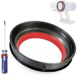 Dailygoods- Afdichtring V12 Slim - Vervangstuk voor Dyson V12 Detect Slim - Stofreservoir afdichtingsring - Inclusief Torx-schroevendraaier - Hoogwaardig rubbermateriaal - Eenvoudige installatie - Stofzuigeronderdeel — thumbnail 1