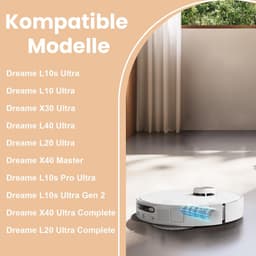 Dailygoods- Hoofdborstel Verstrikkingsvrij - Stofzuiger Borstel voor Dreame L10s Ultra Gen 2/3 - Mova E30/P50/E40 Ultra - TriCut Borstel - Accessoires - Gemakkelijk te Installeren - Stofzuigerborstel — thumbnail 5