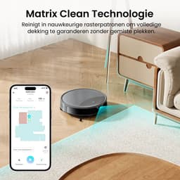 Lefant M350 MAX robotstofzuiger met dweilfunctie - Automatisch leegstation - Stofzuiger - 10.000 Pa zuigkracht - 2 extra stofzuigerzakken - Met app - Ideaal voor huisdieren — thumbnail 5
