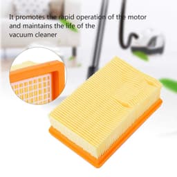 Lichtgewicht universele filterset geschikt voor stofzuigers - geschikt voor Karcher MV4 MV5 MV6 WD4 WD5 WD6 — thumbnail 5