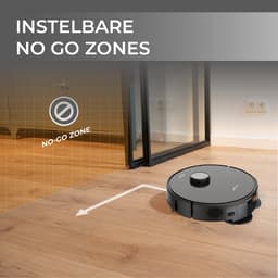 Zoef Robot robotstofzuiger met dweilfunctie Willem 2.0 - met leegstation - robot vacuum - robot stofzuiger - 6000Pa - automatisch legen - roterende mops — thumbnail 4