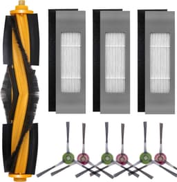 Rolborstels - hoofdborstel - Onderdelen geschikt - HEPA-filters - Geschikt Voor Ecovacs Deebot Ozmo 920/950/700/750/T5/T8/T8+/T8 AIVI/N8/N8+/N8 PRO/T9 - Vervangende onderdelen voor robotstofzuiger — thumbnail 1