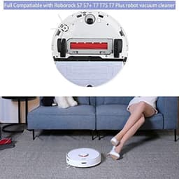 PromoHome 4 stuks reinigingsdoeken voor Roborock S8 S8+ S7 / S7 MaxV Ultra / S7 MaxV/S7 Pro Ultra/T7 / T7plus robotstofzuiger, microvezel, zacht, wasbaar en herbruikbaar — thumbnail 5