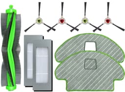 onderhoudsset robotstofzuiger - 9 stuks - geschikt voor iRobot Roomba Combo 113 - Onderhoudsset alternatief voor 4719025 - voor robotstofzuiger met dweilfunctie — thumbnail 1