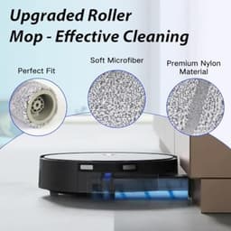 PromoHome Accessoires voor Ecovacs X11 Omnicyclone / X11 Pro Omni stofzuiger, 1 hoofdborstel, 1 rol schoonmaakdoeken, 4 zijborstels, 4 HEPA-filters, 1 reinigingsgereedschap . — thumbnail 4