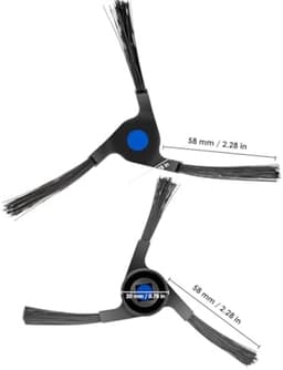 (10 Stuks) X2 Omni Zijborstels Vervangende Onderdelen Compatibel Met ECOVACS DEEBOT X2 Omni / X2 Pro / X2, Robotachtige Vacuümvervangende Zijborstel Accessoire Kit — thumbnail 2