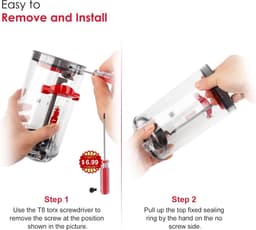 Vervangende afdichtring geschikt voor reparatieonderdelen van de Dyson V11 stofzuigerring — thumbnail 5