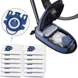 10 stuks geschikt voor Miele/GN/C1/C2/C3 Stofzak Miele Stofzuiger Accessoires Filter Katoen Set Vliesstof — thumbnail 2