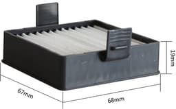 3 stuks geschikt voor Ryobi stofzuiger accessoires filter p712 p713 p714k filterelement — thumbnail 2