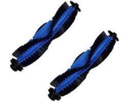 2 Stuks - Vervangende rolborstel Accessoires geschikt voor Eufy Robovac 11 S / 15 C / 30 C / 25 C - Accessoires Stofzuigerrobot