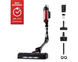 Rowenta X-Force Flex 9.60 RH2078 - Steelstofzuiger - Draadloos - 100 Airwatt - Flexibele Buis - 45 min. gebruikstijd - LED verlichting zuigmond