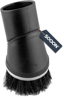 SQOON® Plumeau 35 mm geschikt voor Miele, Bosch, Siemens stofzuigers - Past in Miele accessoires opbergbak - Met nylon haren - Voor delicate reiniging van meubels en oppervlakken — thumbnail 1