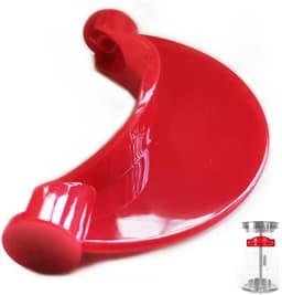 Verbeterde Rode Stofcontainer - Geschikt voor Dyson V10 V11 V12 V15 Outsize Absolute Stofzuigers, Verbeterde openingsschakelaar — thumbnail 1
