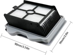 4 Stuks Hepa onderdelen-filters geschikt voor Roborock A10Plus/A10/A10 Ultra/Dyad Pro/Combo - Stofzuiger onderdeel - onderdelen-filter — thumbnail 2