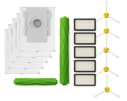 Onderhoudspakket XXL - Geschikt voor iRobot Roomba - 6x Stofzuigerzakken - 5x Hepa filter - 5x Zijborstel - 2x Roller - Geschikt voor iRobot Roomba Onderdelen - i7 i7+ i3 i3+ i4 i4+ i5 i5+ i6 i6+ i8 i8+ E5 E6 E7 — thumbnail 1