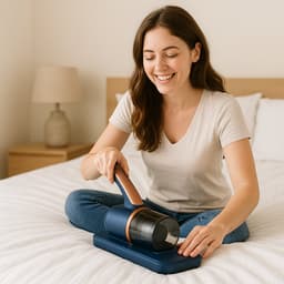 Clean Buddy Pro Voor Huisstofmijt - Matras - Stofzuiger - Huisstofmijt Stofzuiger - Voor Bed - Cleaner Pro Miteremoval Stofzuiger - Matras Stofzuiger - Huisstofmijt Bestrijder — thumbnail 4