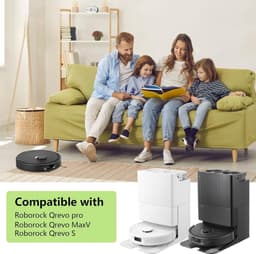 PromoHome 29-delige accessoireset Geschikt voor Roborock Qrevo pro/Qrevo Maxv/Qrevo Plus/Qrevo S "Zwart" — thumbnail 2