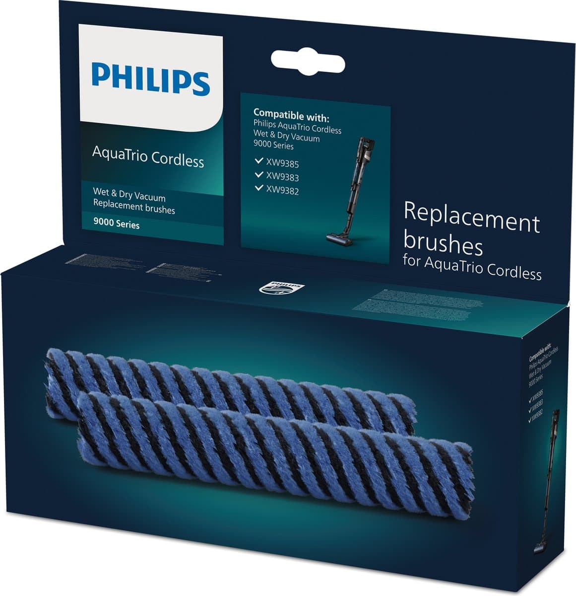 PHILIPS XV1793/01 AquaTrio Cordless Vervangende borstels — afbeelding 1