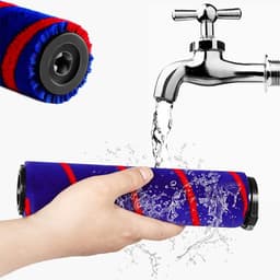 Vervangende onderdelen voor zachte roller-stofzuigerkop Geschikt voor Dyson v7 v8 v10 v11 v15 Animal Cyclone Absolute Fluffy Motorhead hardhouten vloer stofzuigeropzetstuk met 4 LED-lampjes [2025] Bal/slank type niet compatibel — thumbnail 2