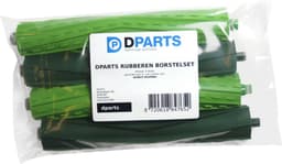 4x Dparts rubberen borstels geschikt voor iRobot Roomba - voor E, I en J series - E5 E6 i3 i3+ i4 i4+ i5 i5+ i6 i6+ i7 i7+ i8 i8+ J7 J7+ - dubbele borstel vervangingsset — thumbnail 3