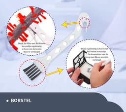 5-delig Onderdelen geschikt voor Bissell Crosswave en Crosswave Cordless - NIET geschikt voor de Cordless Max en X7 — thumbnail 4