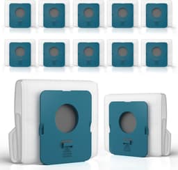 12 stuks Stofzuigerzakken - Stofzuigerzak - Stofzuigerzakken geschikt Geschikt voor SAMSUNG BESPOKE VS20A95923W stofzuiger - Vervangt SAMSUNG BESPOKE VS20A95923W — thumbnail 1