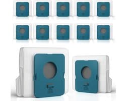 12 stuks Stofzuigerzakken - Stofzuigerzak - Stofzuigerzakken geschikt Geschikt voor SAMSUNG BESPOKE VS20A95923W stofzuiger - Vervangt SAMSUNG BESPOKE VS20A95923W