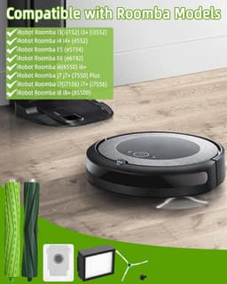 PolkaHome® 52-delige Vervangingsset geschikt voor iRobot Roomba e5 e6 e7 i1 i1+ i3 i3+ i4 i4+ i5 i5+ J5 J5 combo i6 i6+ i7 i7+ J7 J7+ i8 i8+ – Accessoires & Onderdelen — thumbnail 4