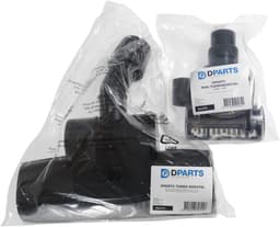 Dparts mini en normale turboborstel voor stofzuiger - universeel - geschikt voor Miele Philips Bosch Siemens AEG - turbo zuigmond borstel — thumbnail 5