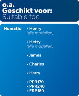 Dparts compleet stofzuiger kit geschikt voor Numatic - past op elke Henry en Hetty stofzuiger - met combi-zuigmond - stofzuigerslang - 3-delig stofzuigerbuis set - plumeau - kierenzuiger - kleine zuigmond - universeel onderdelen accessoireset — thumbnail 2