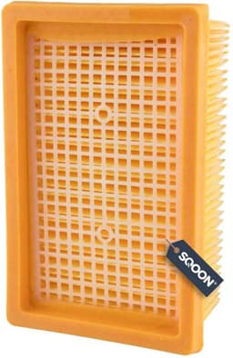 SQOON® Vlakfilter geschikt voor KÄRCHER (Kaercher, Karcher) WD 4/5/6 & MV-serie – Origineel nr. 2.863‑005.0 – Hoogwaardige kwaliteit — thumbnail 4