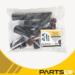 PARTS4® hulpstukken set universeel | Set bestaande uit matras zuigmond, nadenzuiger en plumeauborstel met natuurhaar | ø 35 mm inclusief ø 32 mm reduceerringen (3 stuks) | Te gebruiken voor AEG, Bosch, Miele, Nilfisk, Numatic, Siemens e.a. — thumbnail 2