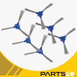 PARTS4® Robotstofzuiger vervangingsset geschikt voor Eufy Robovac G10 / G20 / G30 serie | 12-delige set met middenborstel, zijborstel (6 x), HEPA filter (4 x), reinigingsborstel/kam — thumbnail 2