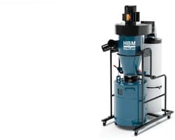 HBM Mobiele Stofafzuiginstallatie / Stofafzuiger 2200 Watt