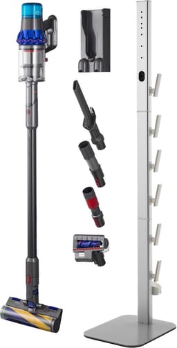 VEVOR 126cm Stofzuigerstandaard Dyson Multi-Model Opbergbeugel Zilver — thumbnail 2