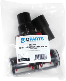 Dparts mini turboborstel universeel - kleine turbozuigmond voor stofzuiger - Geschikt voor Numatic Nilfisk Philips Miele AEG Electrolux Bosch Siemens Inventum Rowenta — thumbnail 5