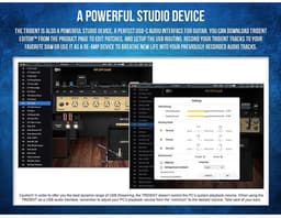 NUX Trident NME-5 Modeling Gitaarprocessor — thumbnail 3