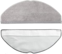 4 stuks Mopdoeken - Geschikt voor Eufy G50 Hybrid (SES) - L60 Hybrid (SES) - L60 - L60 SES - L50 - L50 SES - 273*116mm - Onderdelen - voor robotstofzuiger - grijs — thumbnail 3