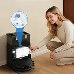 Deze set van 10 stofzakken is een vervangingsonderdeel Geschikt voor ECOVACS DEEBOT stofzuigers. — thumbnail 2