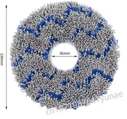 10 stuks Dweildoek Geschikt voor Dreame X10 + X20 L20 Ultra L30 Ultra X20 Pro L10s Pro Ultra X40 Ultra X40 Pro S30 Pro Stofzuiger — thumbnail 5
