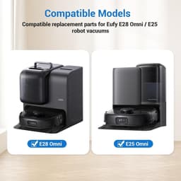 14 Stuks stofzuigerzakken geschikt voor Eufy voor Omni voor E20/E25/E28 Robot - stofzuigerzakken - Stofzakken met grote capaciteit — thumbnail 5