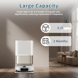 PromoHome 14 Stofzakken voor Dreame L10s Ultra Gen 2, X40/X50 Ultra Complete, L40 Ultra AE, Matrix10 Ultra, Mova E30/E40 Ultra, V50 Ultra Complete, Reserveonderdelen voor Robotstofzuiger (3,2L) — thumbnail 2